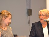 Candy Urmes et martine Thérouanne, présidentes des deux jurys