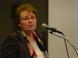 Madame Bavard, adjointe à la culture à la mairie de Luxeuil