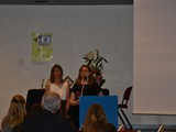 Madame Perret et Madame Marchocki, organisatrices du Festival