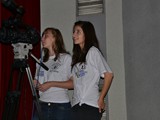 Manon Siener et Maryam Roy à la caméra plateau 
