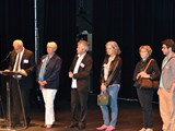 Monsieur Dupuis, proviseur et le jury adultes