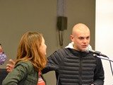 Zacharie Chasseriaud et Solène Rigot remettent le prix du public